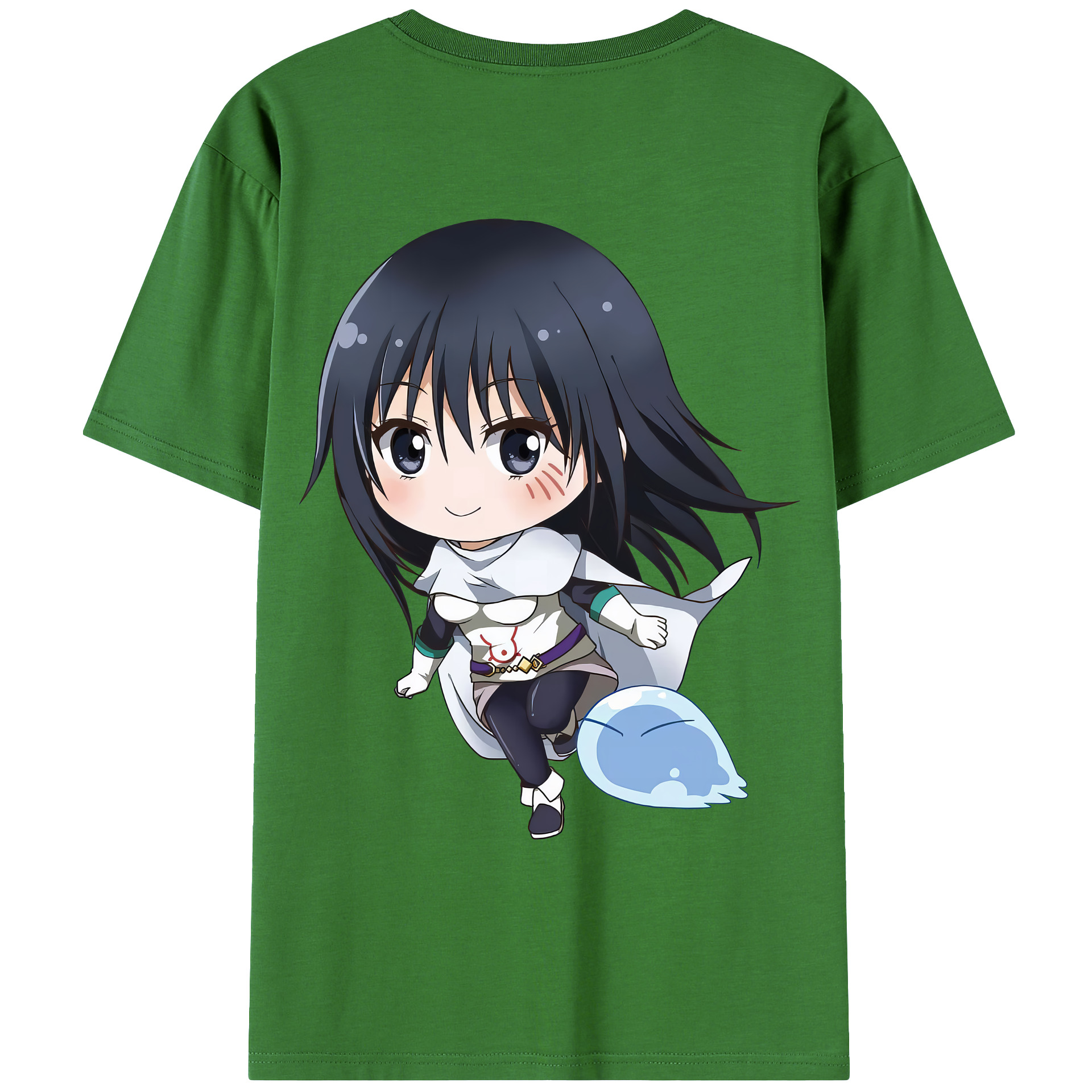 （画像用） 転スラ Regarding Reincarnated to Slime レディース半袖Tシャツ(バックプリント)